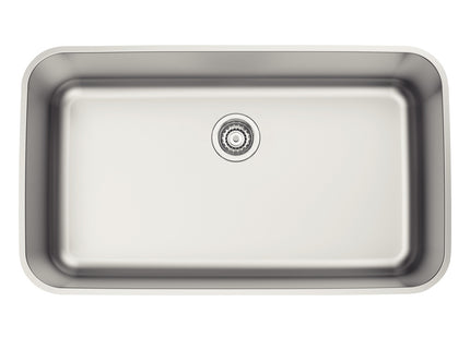 Cubeta Bajo Poner Tramontina Dora 70 BL R6 en Acero Inoxidable Cepillado