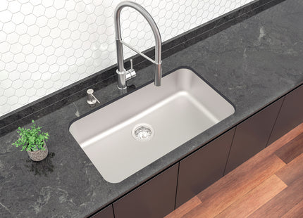 Cubeta Bajo Poner Tramontina Dora 70 BL R6 en Acero Inoxidable Cepillado