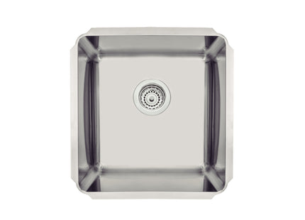 Cubeta profesional Bajo poner Tramontina Dritta Pro en acero inoxidable 40x40 cm