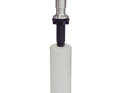 Dispensador de jabón Tramontina de acero inoxidable con recipiente plástico 500 ml