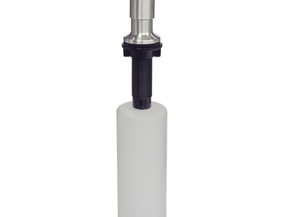 Dispensador de jabón Tramontina de acero inoxidable con recipiente plástico 500 ml