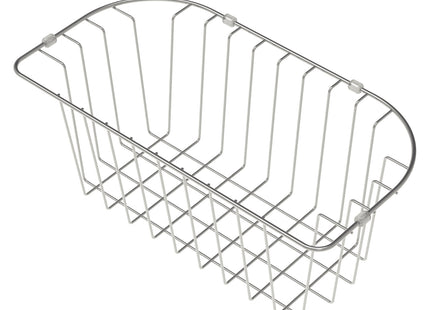 Cesto alambrado en acero inoxidable para fregadero de empotrar e incrustar Morgana 60 FX