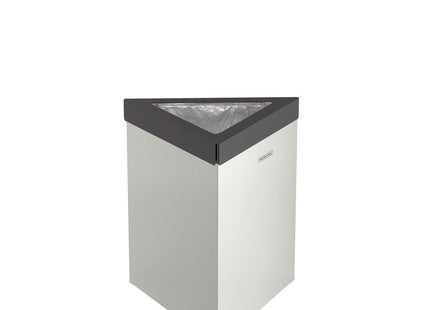 Basurero Tramontina Terni de Acero Inoxidable con Acabado Satinado 30 L