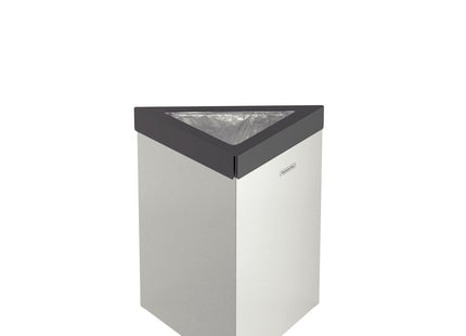 Basurero Tramontina Terni de Acero Inoxidable con Acabado Satinado 30 L