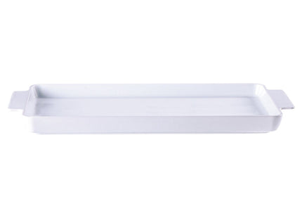 Bandeja Rectangular Tramontina Maria Augusta en Porcelana 36x19 cm