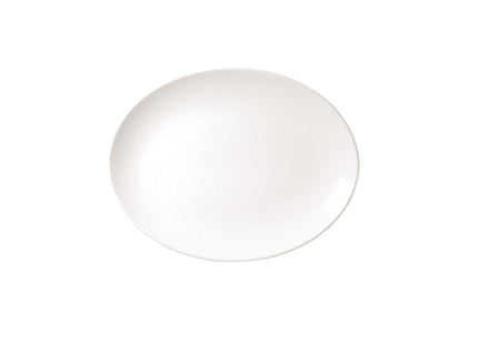 Bandeja Oval Tramontina Quartzo en Porcelana 32x25 cm