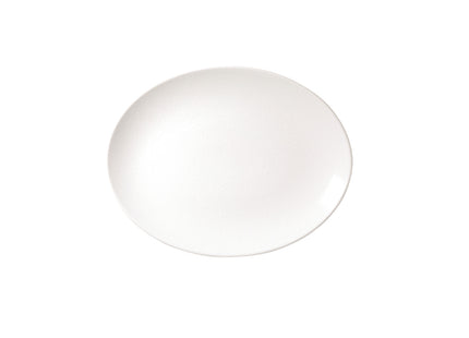 Bandeja Oval Tramontina Quartzo en Porcelana 32x25 cm