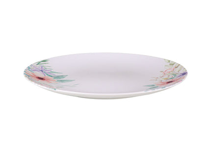 Plato Raso Tramontina Floratta en Porcelana Decorada 28 cm