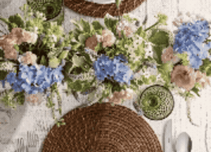 Plato Postre Tramontina Floratta en Porcelana Decorada 21 cm