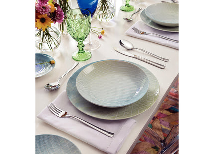 Plato Raso Tramontina Polaris en Porcelana Decorada 28 cm