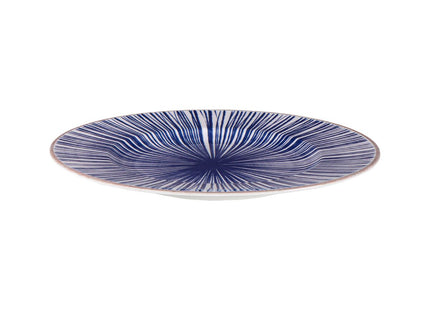 Plato Raso Tramontina Abstratta en Porcelana Decorada 28 cm