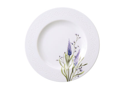 Plato Postre Tramontina Lilla en Porcelana Decorada 21 cm