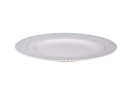 Plato Raso Tramontina Monocroma en Porcelana Decorada 28 cm