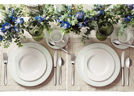 Plato Raso Tramontina Monocroma en Porcelana Decorada 28 cm