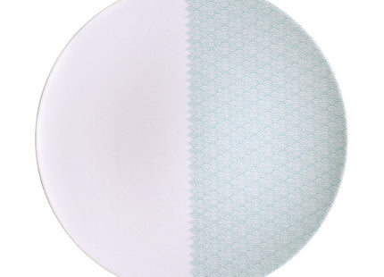 Plato Raso Tramontina Aquarius en Porcelana Decorada 28 cm