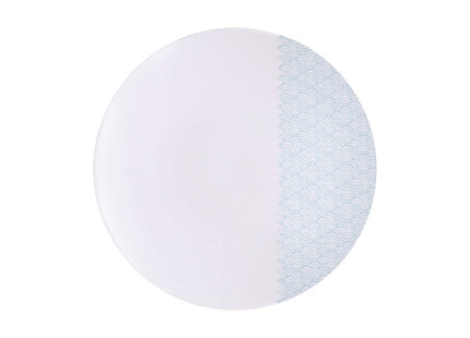 Plato Postre Tramontina Aquarius en Porcelana Decorada 21 cm