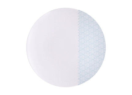 Plato Postre Tramontina Aquarius en Porcelana Decorada 21 cm