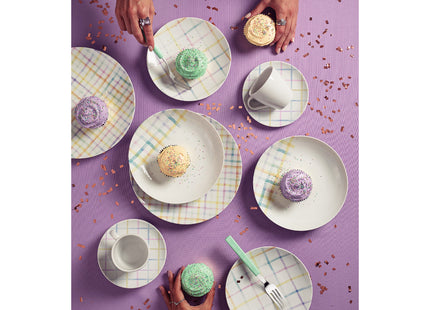 Juego Taza y Platillo Expresso Tramontina Sweet Color en Porcelana 95 ml