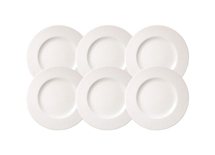 Kit Plato Postre Tramontina Quartzo en Porcelana Decorada 21 cm 06 Piezas