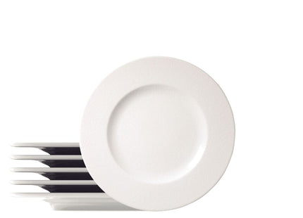 Kit Plato Postre Tramontina Quartzo en Porcelana Decorada 21 cm 06 Piezas
