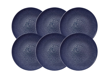 Kit Plato Raso Tramontina Topázio en Porcelana Decorada 28 cm 06 Piezas