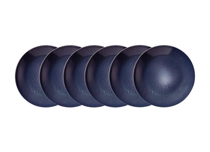 Kit Plato Hondo Tramontina Topázio en Porcelana Decorada 22 cm 06 Piezas