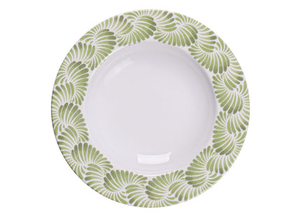 Plato Hondo Tramontina Ixchel en Porcelana Decorada 23 cm