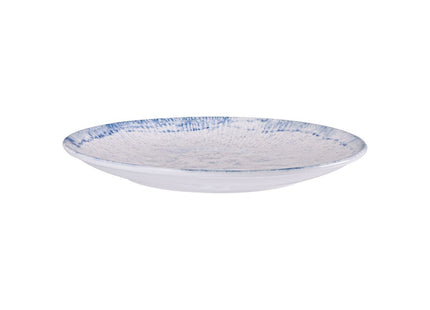 Plato Raso Tramontina Maragogi en Porcelana Decorada 25 cm