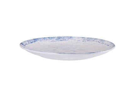 Plato Raso Tramontina Maragogi en Porcelana Decorada 25 cm