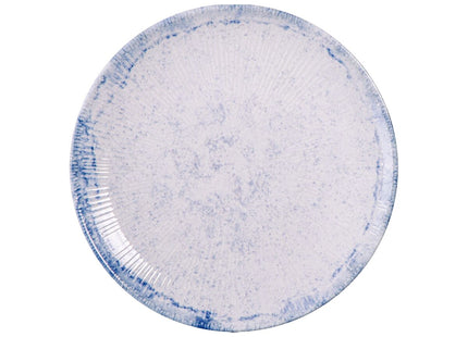 Plato Raso Tramontina Maragogi en Porcelana Decorada 25 cm