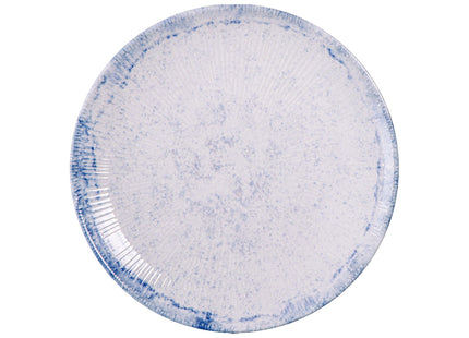Plato Raso Tramontina Maragogi en Porcelana Decorada 25 cm